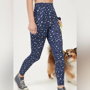 Leopard Print High-Waisted Leggings